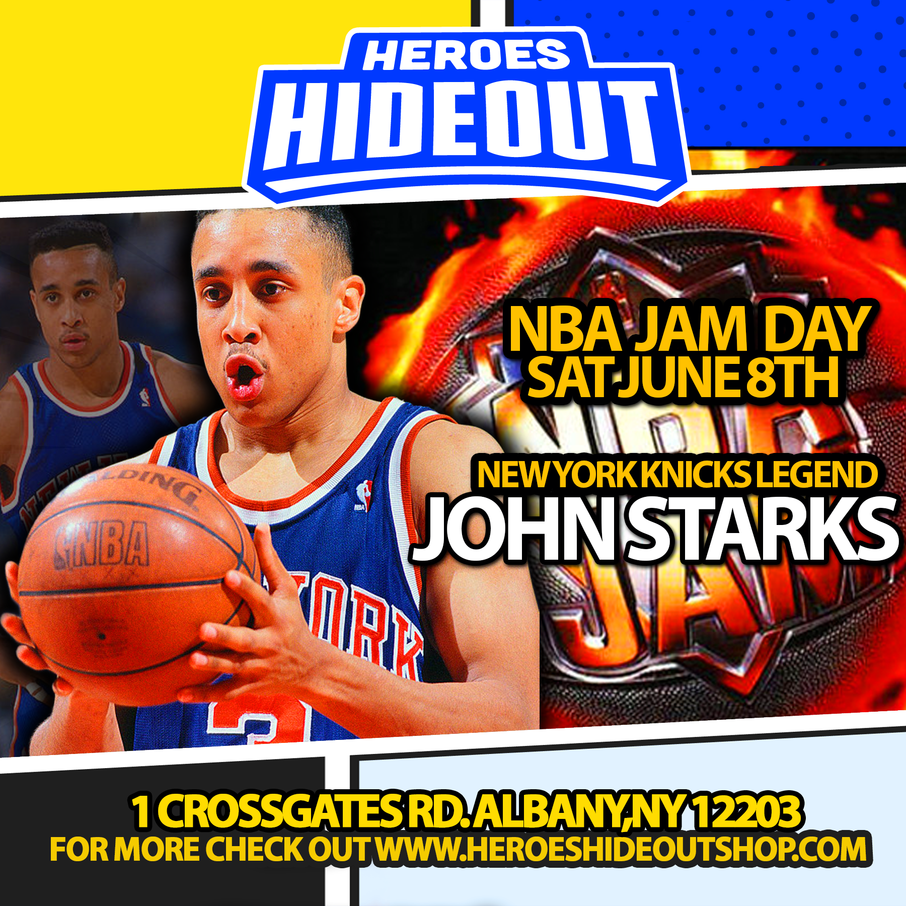 NBA Jam Day - John Starks (Crossgates - June 8th, 2024)