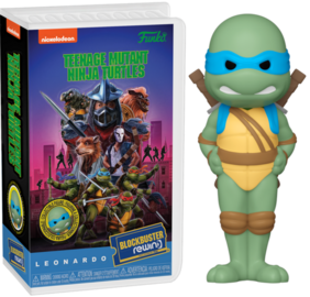 Teenage Mutant Ninja Turtles Blockbuster Rewind Leonardo (Opened Common)
