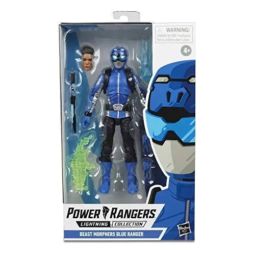 Power Rangers Lightning Collection : Beast Morphers Blue Ranger (Opened)