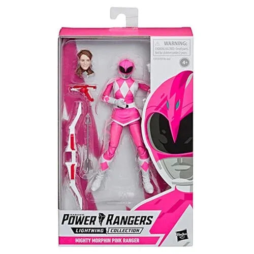 Power Rangers Lightning Collection : Mighty Morphin Pink Ranger (Opened)