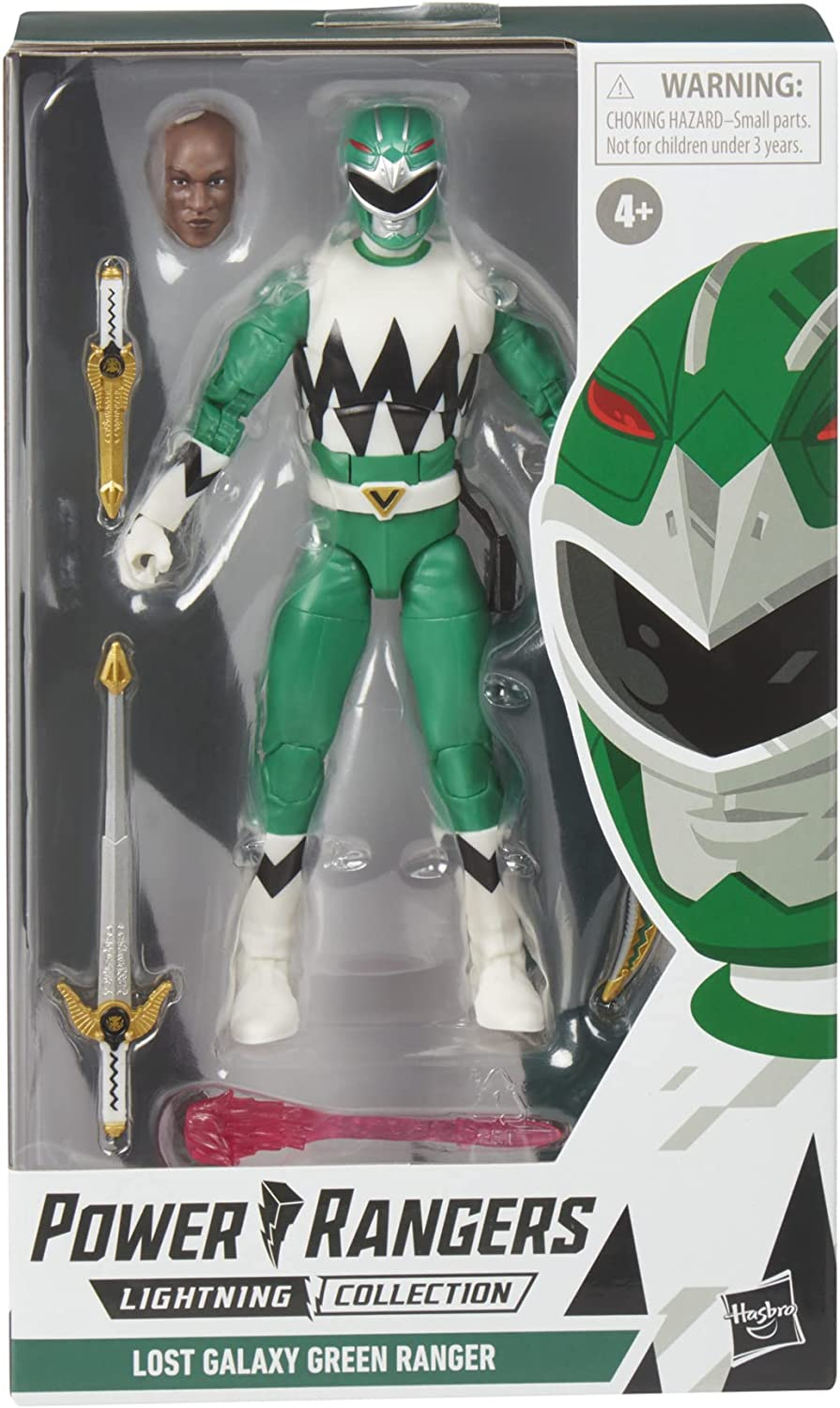 Power Rangers Lightning Collection : Lost Galaxy Green Ranger (Opened)