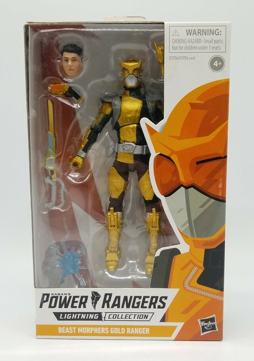 Power Rangers Lightning Collection : Beast Morphers Gold Ranger (Opened)