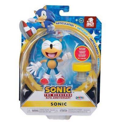 Sonic the Hedgehog : Sonic w/ Spring Wave 4 in. Articulated Figure