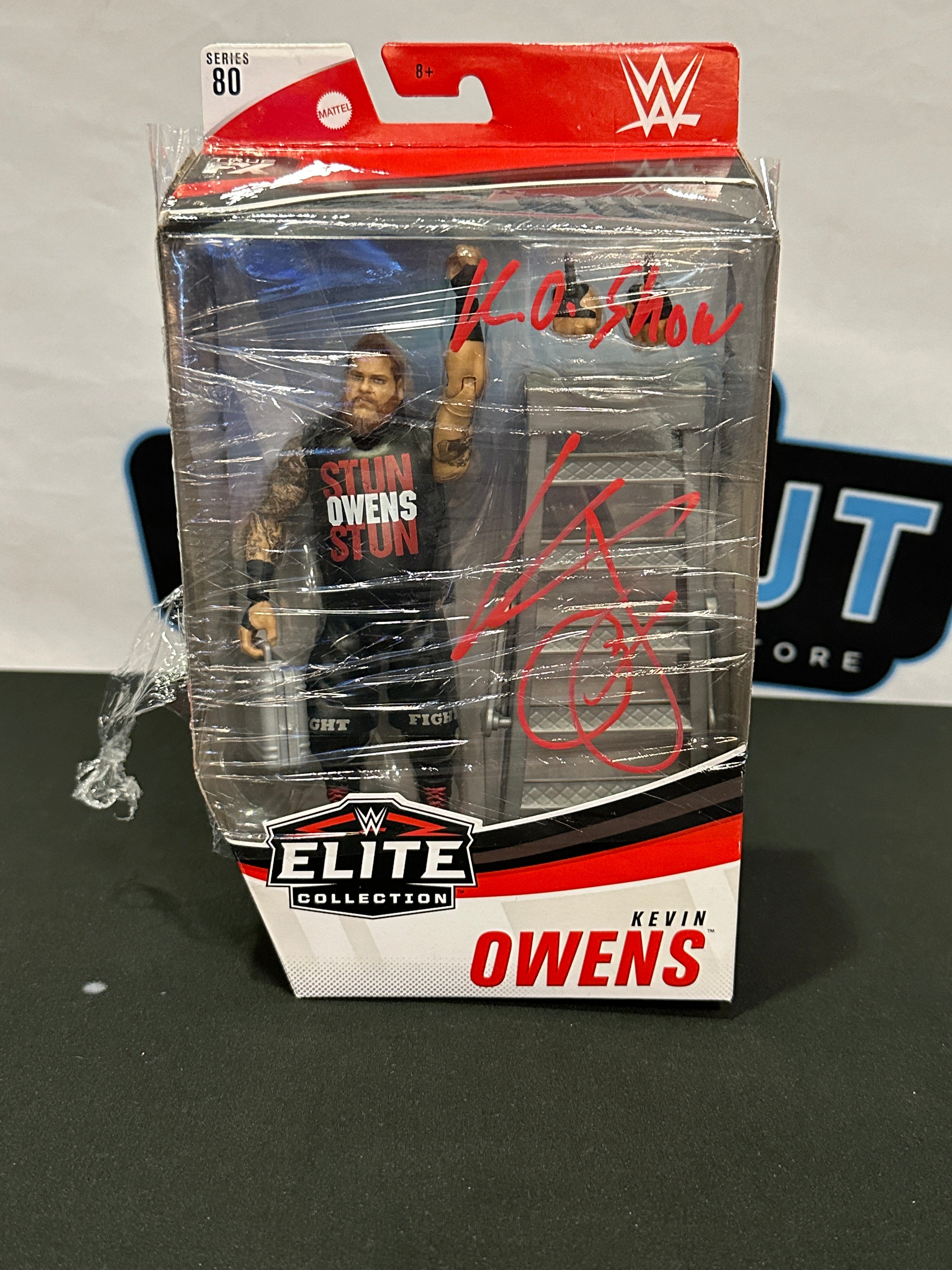 Kevin Owens - WWE Elite 80 (Signed w/ Highspots Cert.)