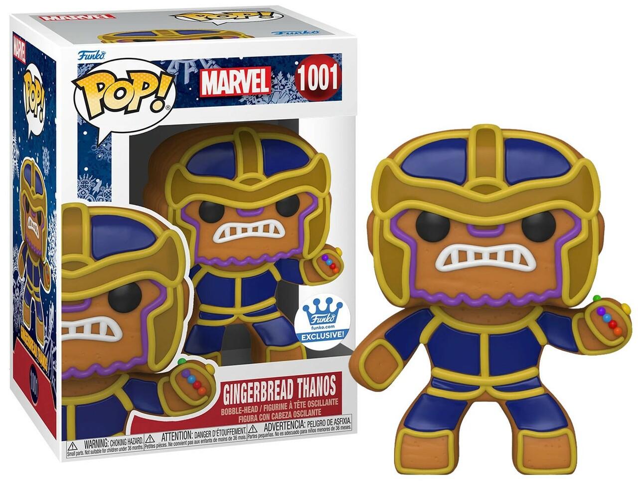 Gingerbread Thanos 951 (Funko Shop Ex.)(9/10 Condition)